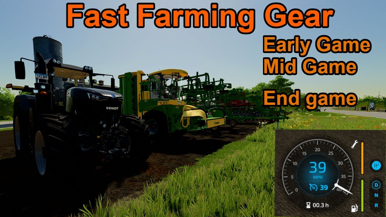 The Best Gear For Fast Farming In Farming Simulator 22 | Fast Farming Guide