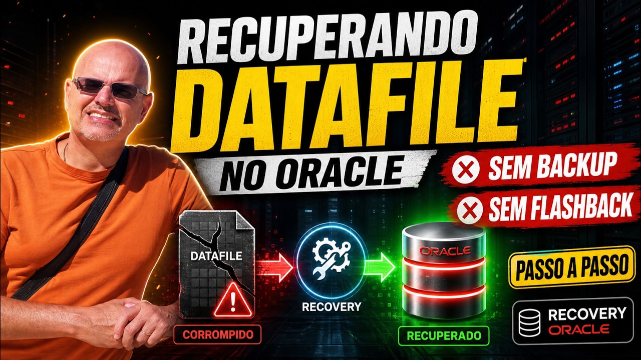 Recuperando um Datafile no Oracle mesmo sem Backup e sem FlashBack