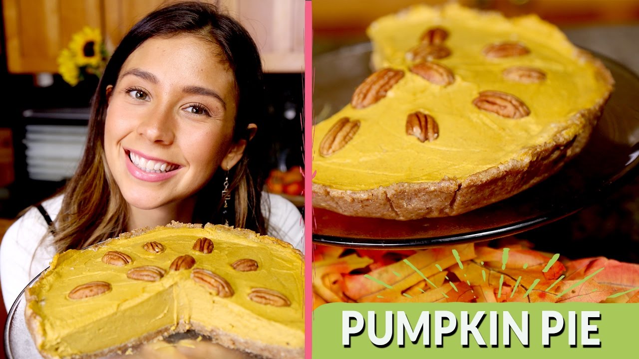 RAW VEGAN PUMPKIN PIE!