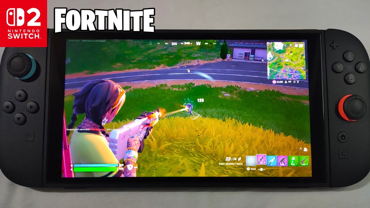 Fortnite On Nintendo Switch 2 Battle Royale Gameplay #100