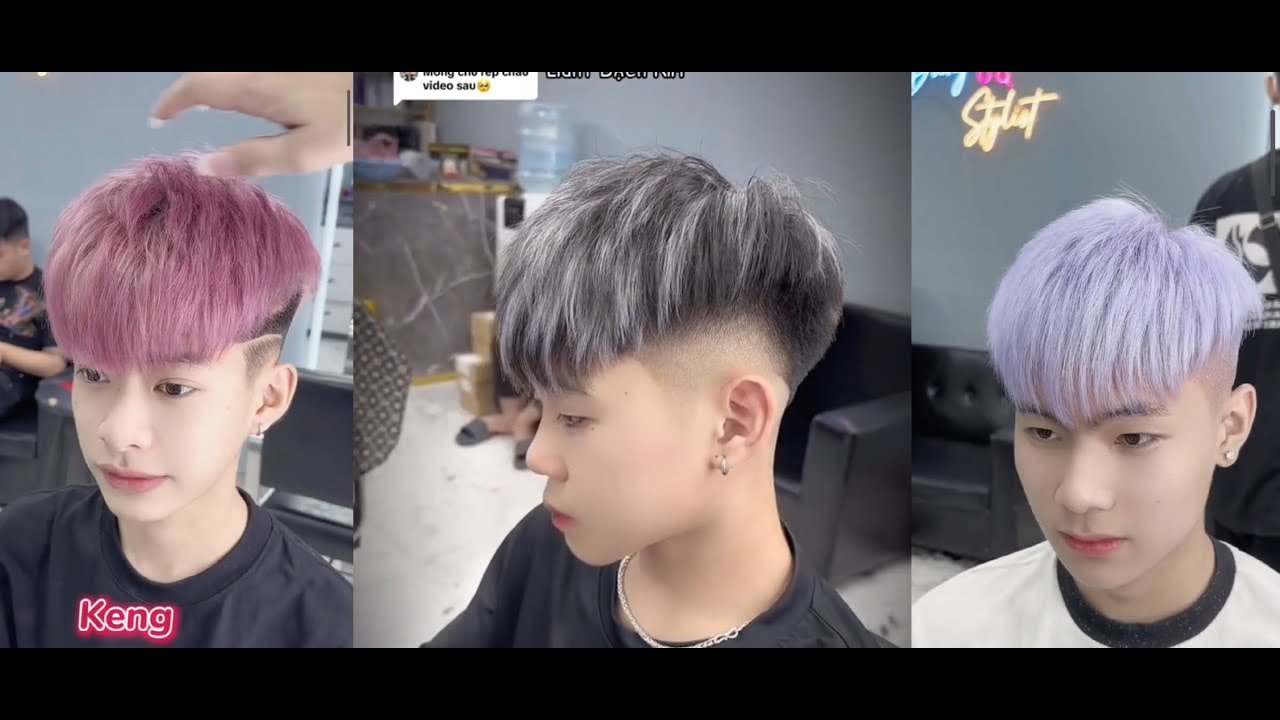 Tổng các kiểu tóc màu nhuộm đẹp cho boy phố hè 2024