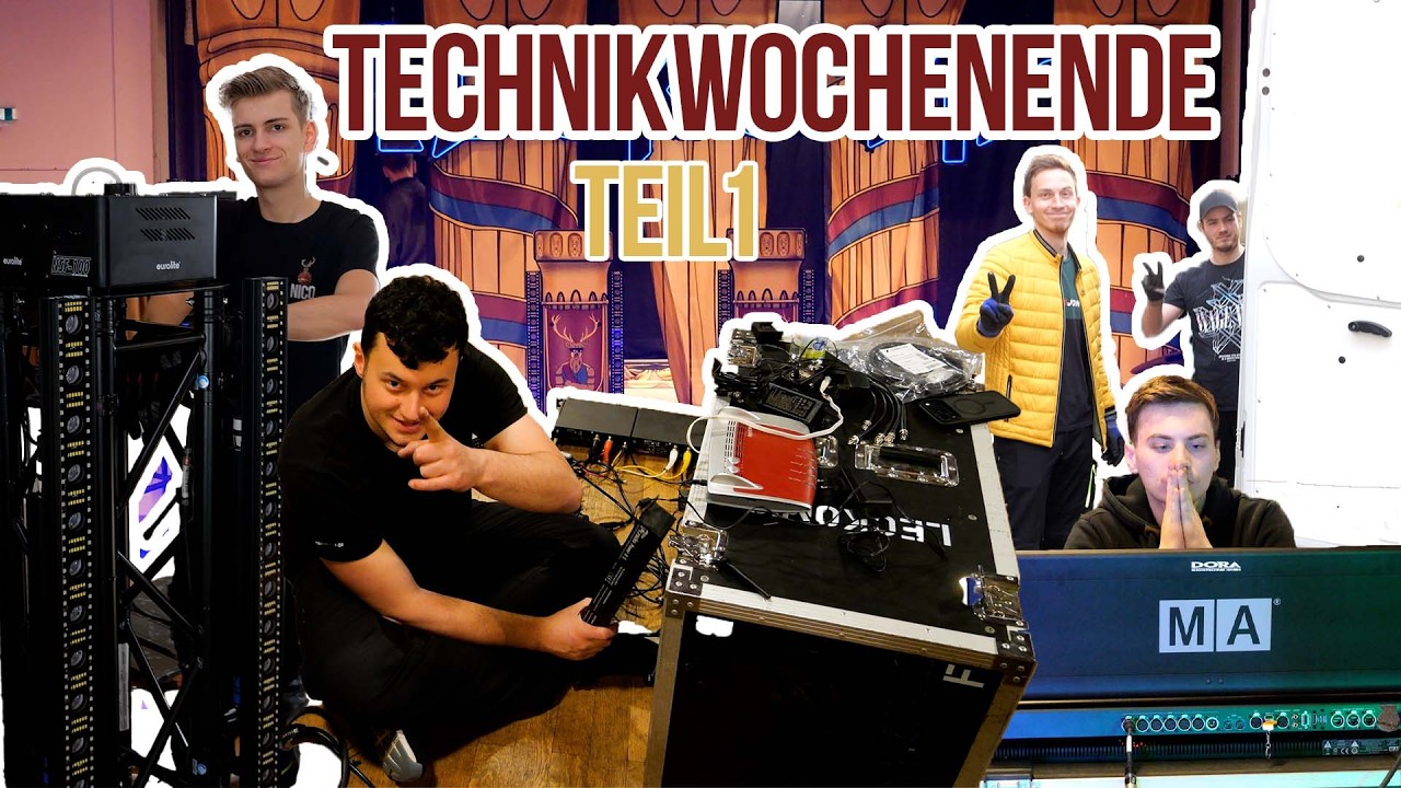 #48 technische Vorbereitung fürs Bühnensetup - unser Technikwochenende Teil 1