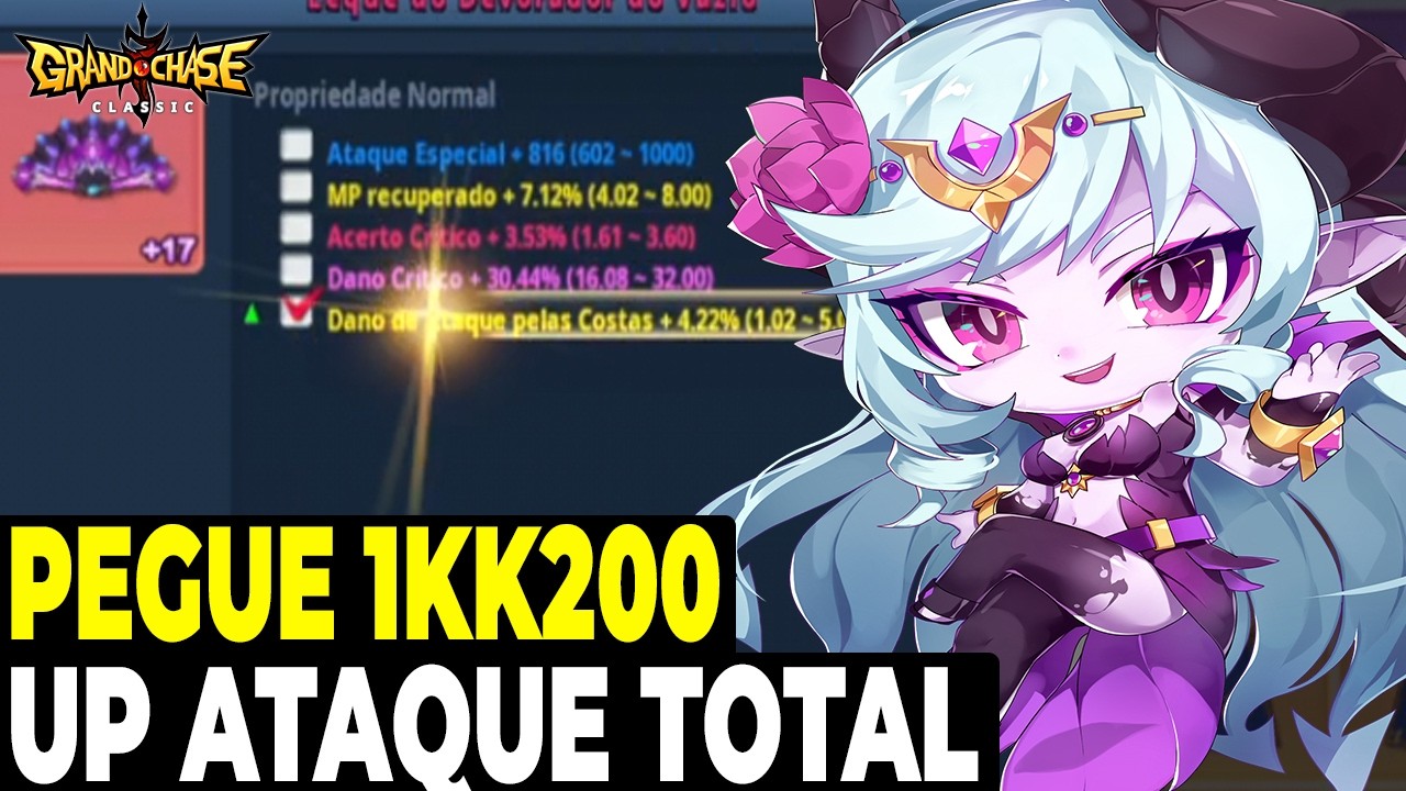 Gastando Pergaminho Unico e do Void pra Ficar mais forte Parte 2 l Grand Chase Classic