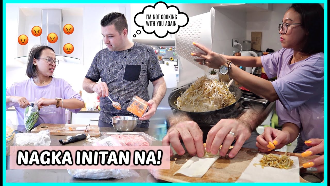 MAG ASAWA SA KUSINA! LUTO TAYO NG LUMPIANG TOGUE! ❤️ | rhazevlogs