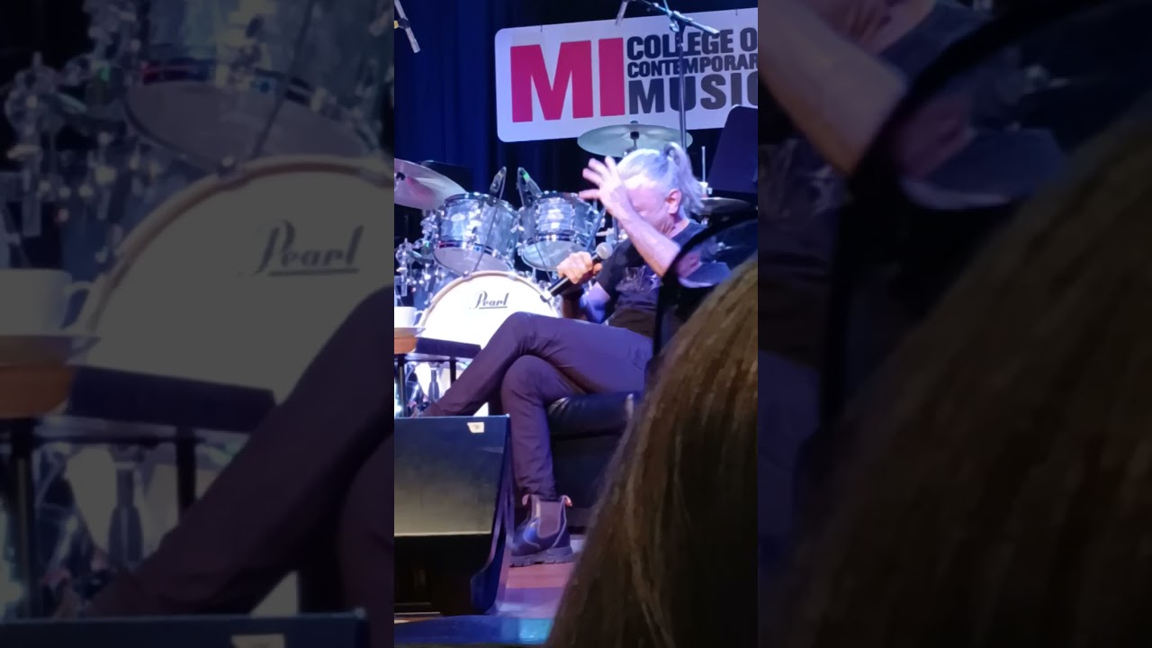 Bruce Dickinson interview at Musician's Institute in Hollywood, CA on 4/21/2025