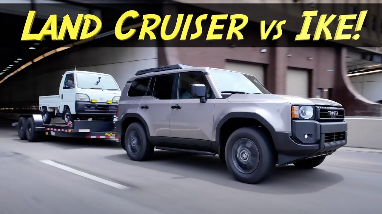 Айк Гаунтлет — может ли крошечный турбомотор нового Toyota Land Cruiser буксировать прицеп?