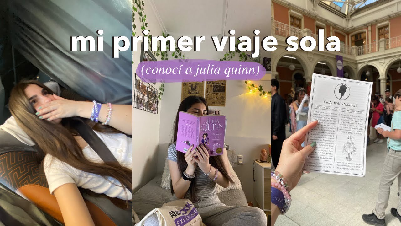 ¡conocí a una de mis autoras fav!, mi primer viaje sola, amabook experience