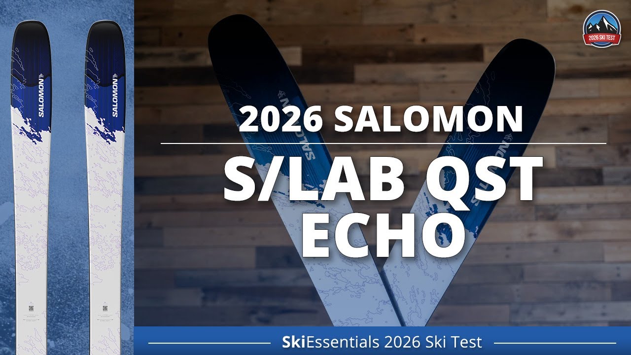 Обзор лыж Salomon S/LAB QST Echo 2026 года — SkiEssentials