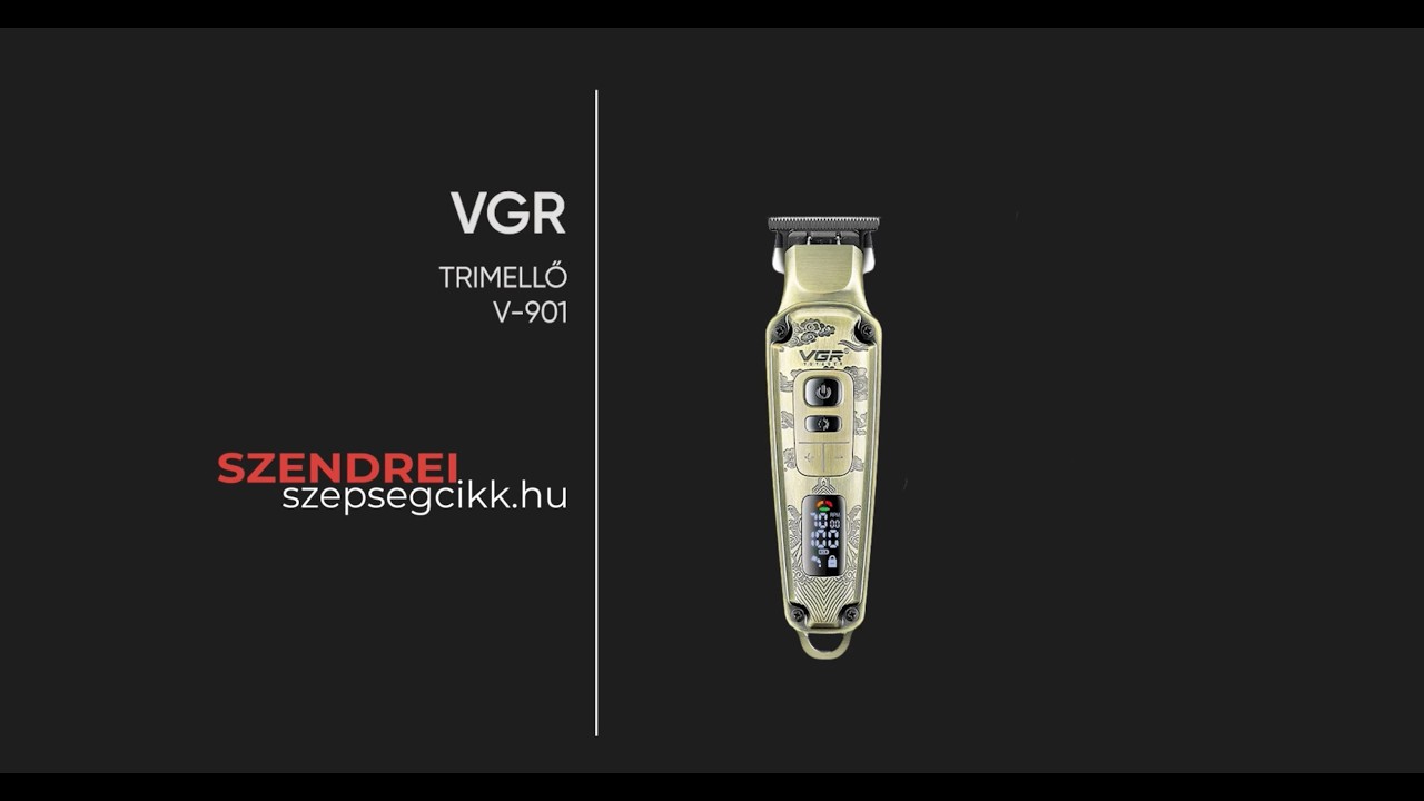 VGR Prof. Haj és Szakállvágó Cordless Barber Hair Beard Trimmer V-901