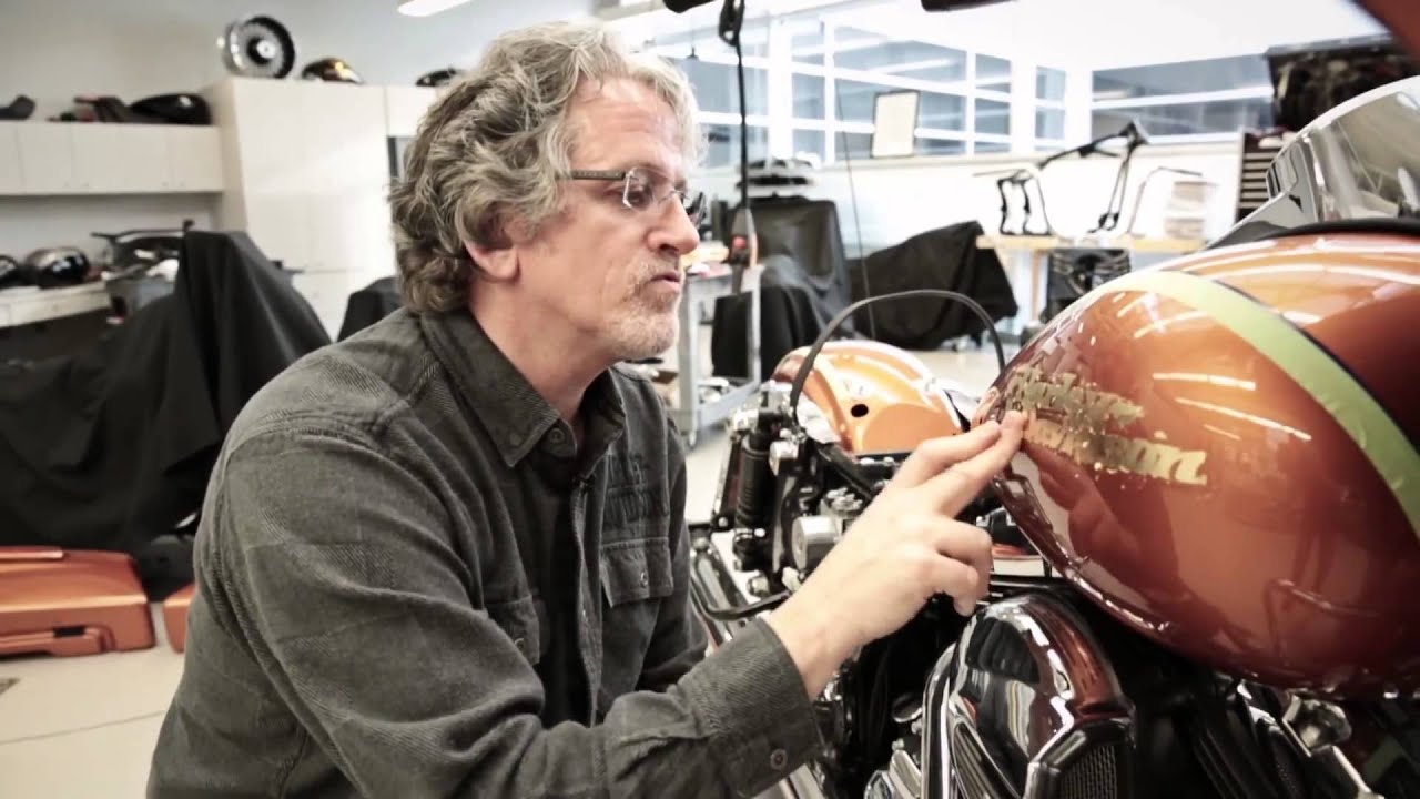 Harley Davidson Pinstriping HOG's Project RUSHMORE Motorcycle