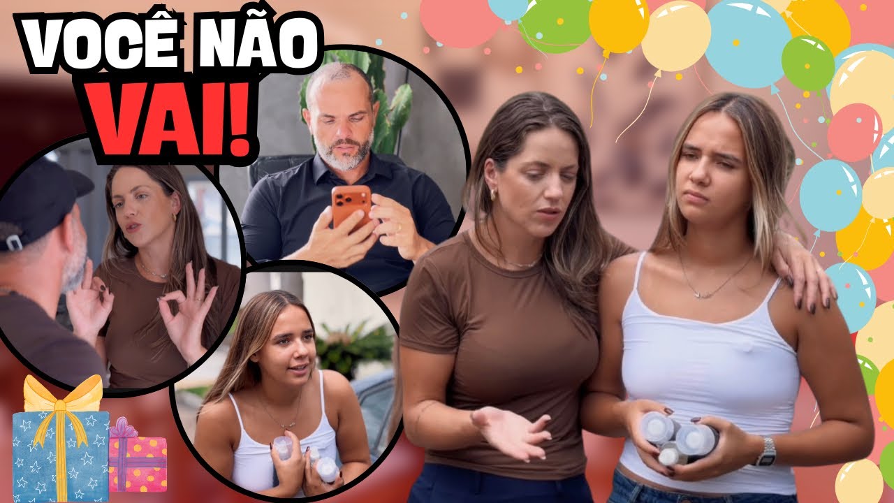 Ele proibiu a própria filha de ir no aniversário… por causa da madrasta
