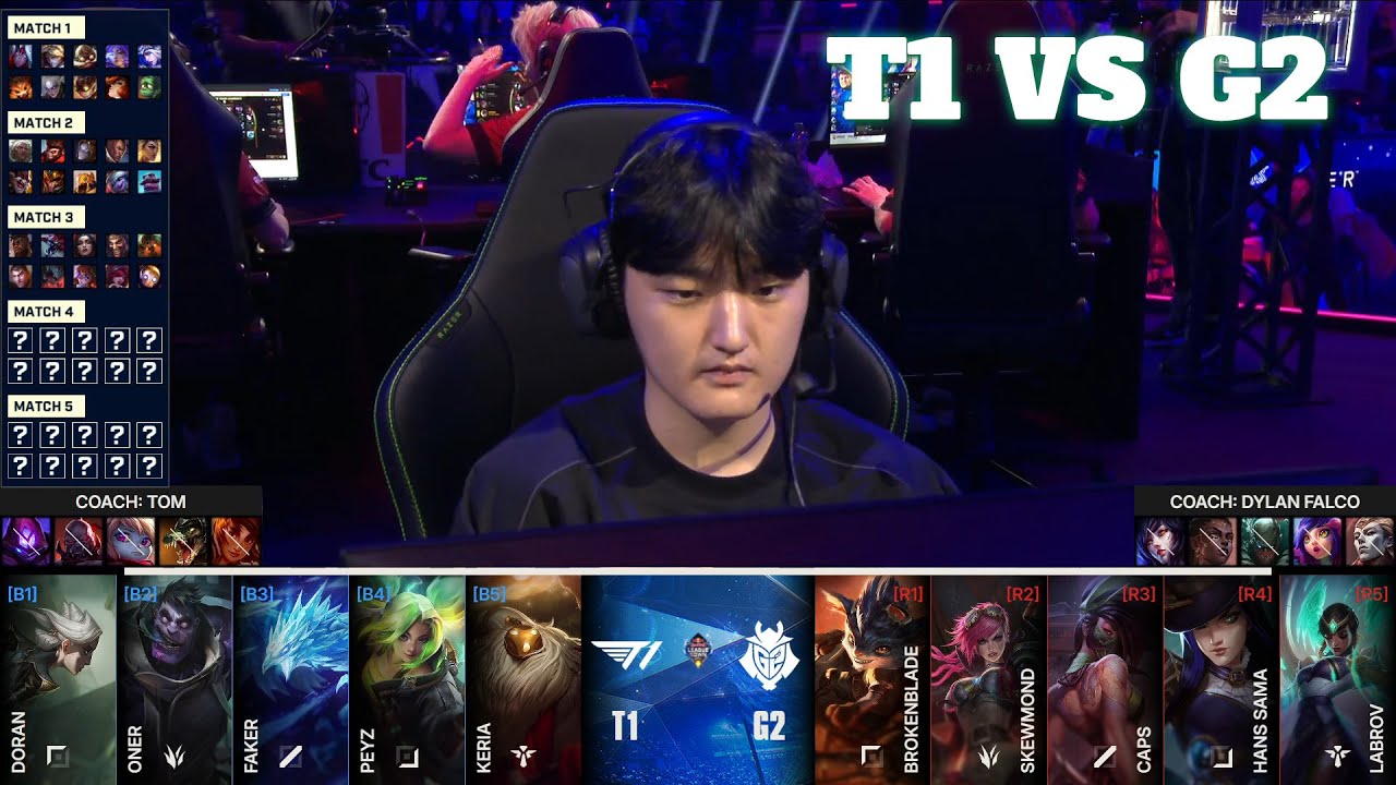 T1 vs G2 | Red Bull League of Its Own 2025  | T1 vs G2 Esports