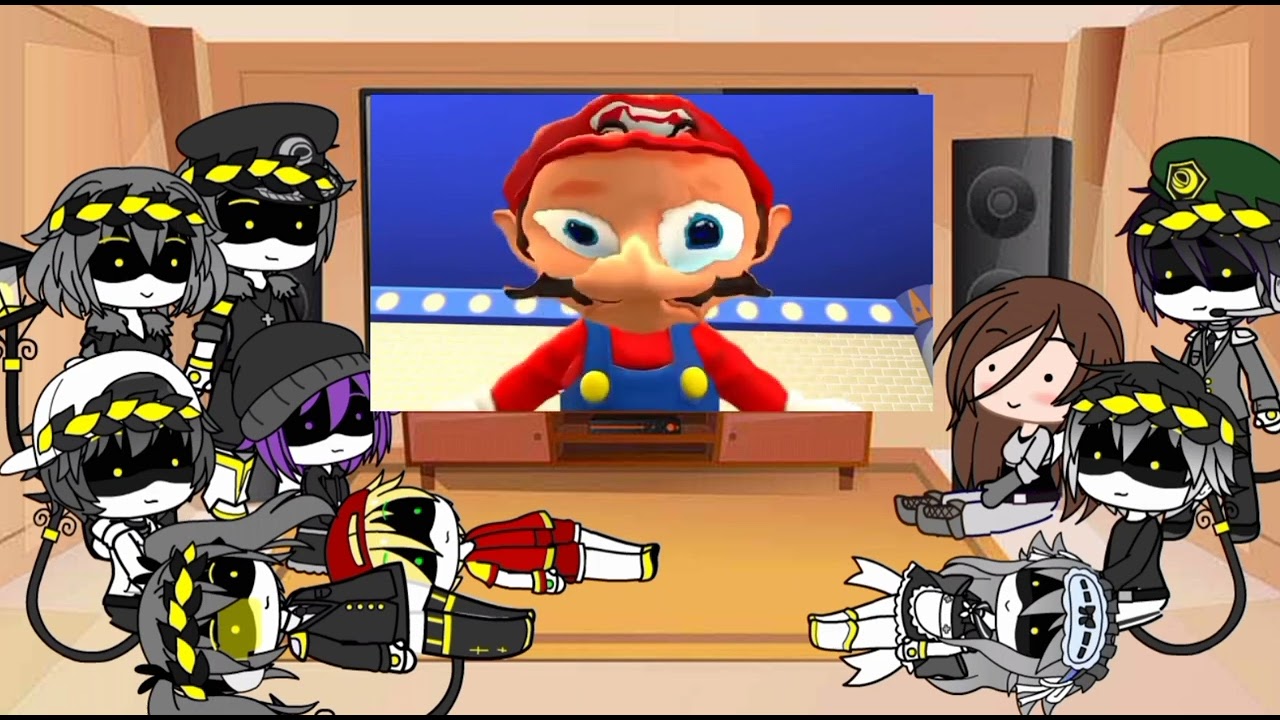 Murder drones react to Mario does prank 2 (ft.Tessa)