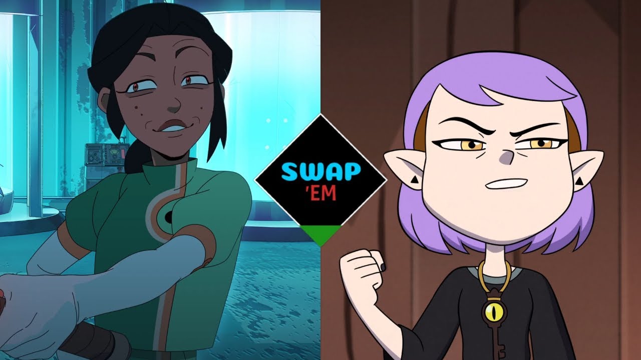 ANDI & AMITY VOICE SWAP | Knights of Guinevere/The Owl House