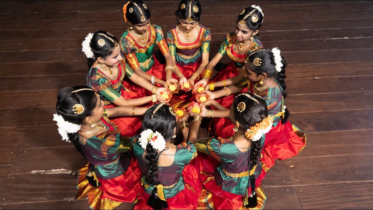 Pushpanjali | Tha ri tha jam | Bharatanatyam group dance 