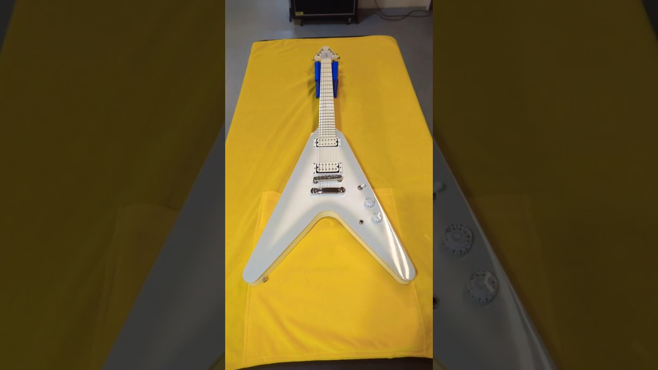 Epiphone Snow Falcon Flying V Sold