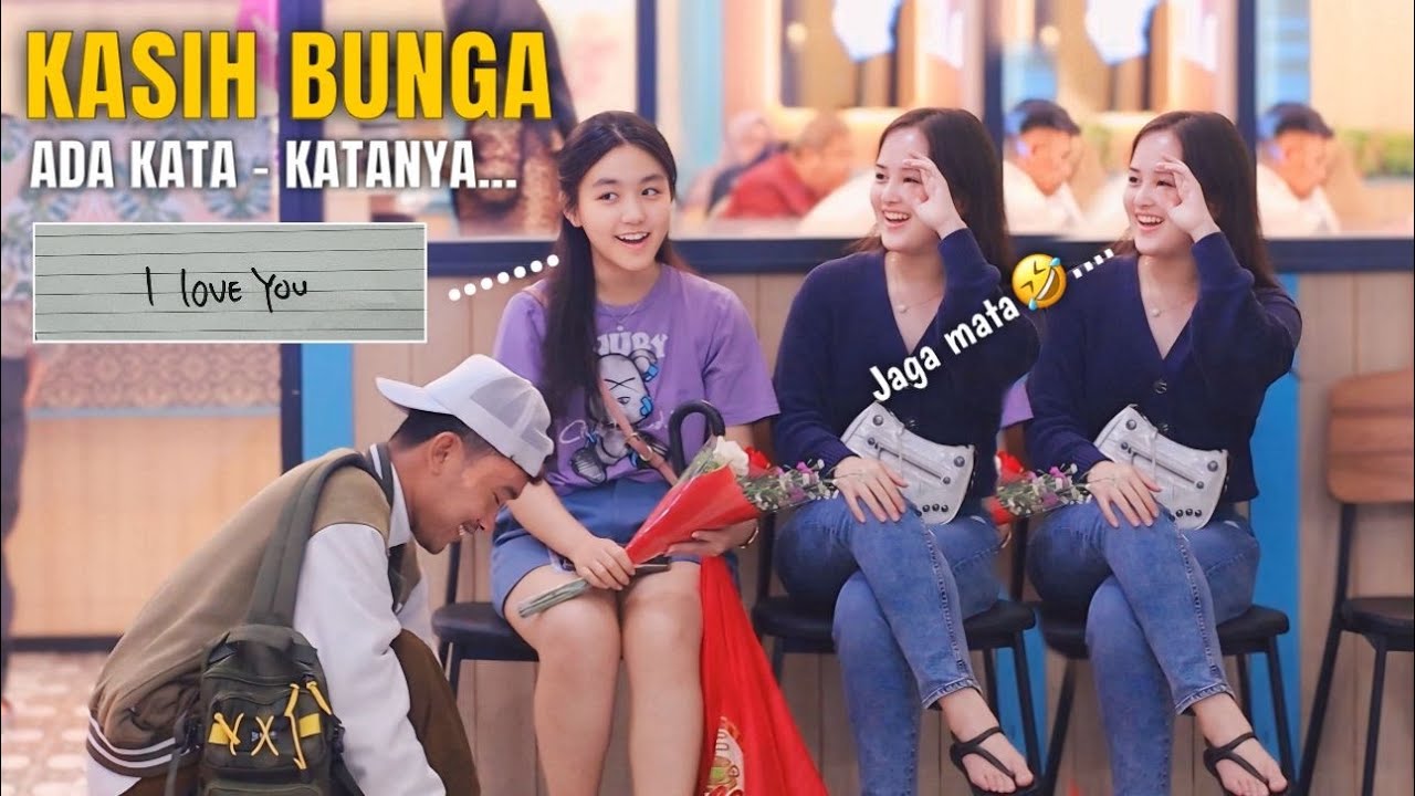 VIRAL!! KASIH BUNGA CANTIK ADA KATA”NYA BIKIN BAPER PART 10