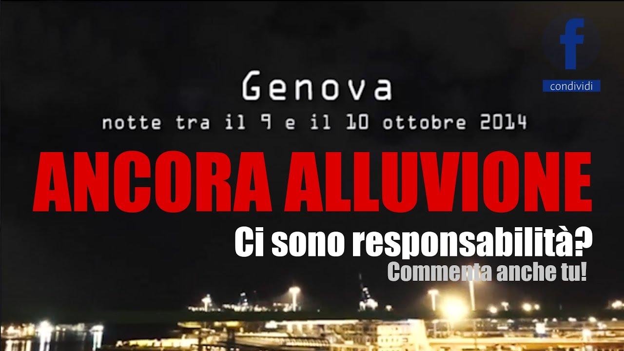 Alluvione di Genova Ottobre 2014