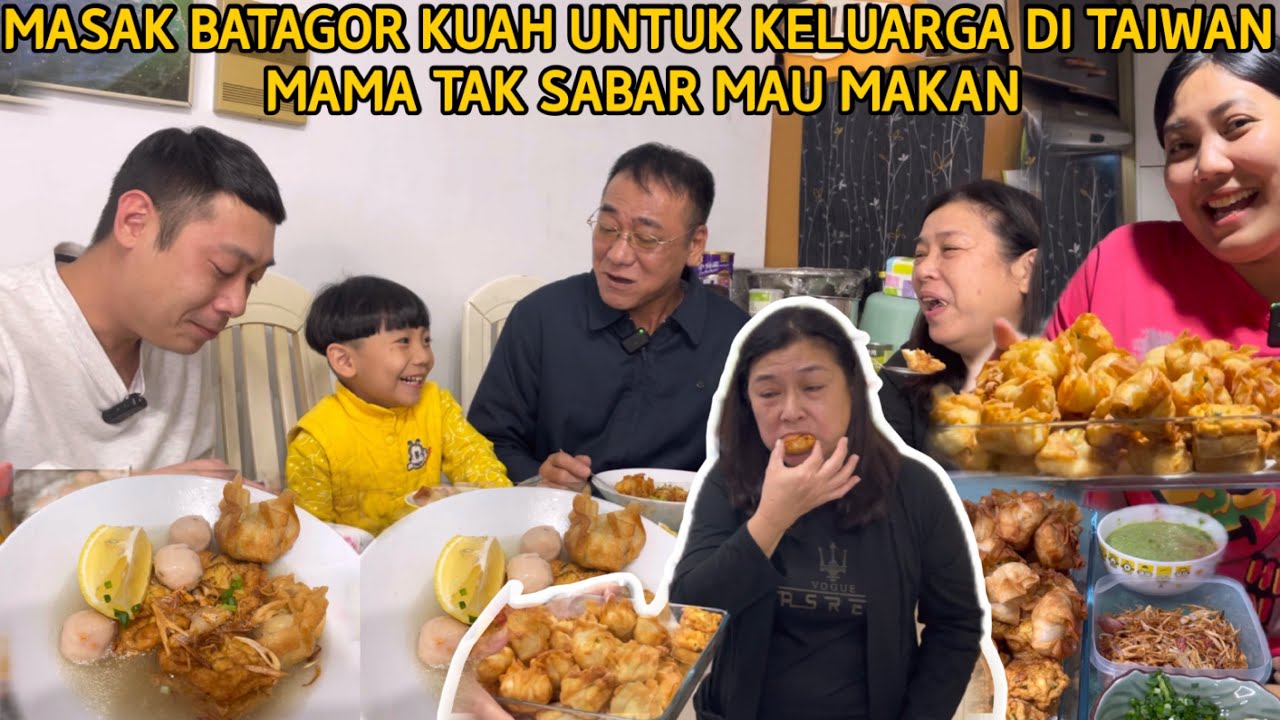 MASAK BATAGOR KUAH MAMA MERTUA TAK SABAR MAKAN SEMUA PADA LAHAP