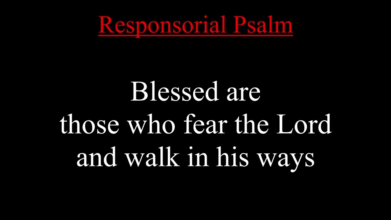 Feast of the Holy Family of Jesus, Mary and Joseph (2025) - Respond & Acclaim