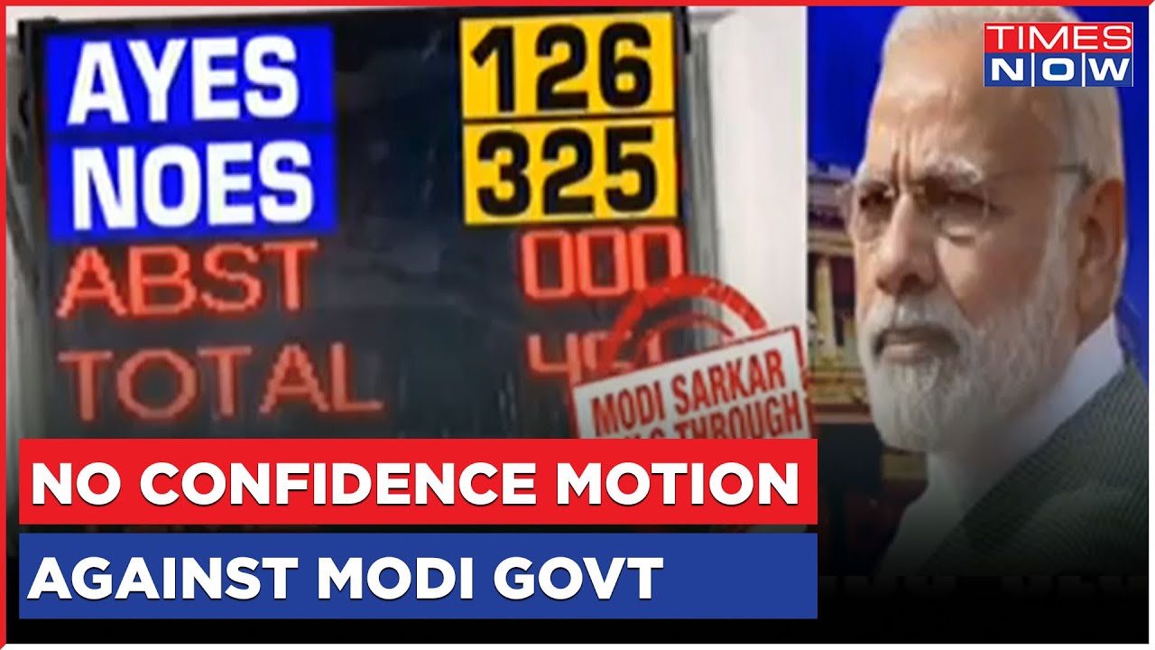 No Confidence Motion Proposal Against Modi Govt Accepted By Lok Sabha Speaker Om Birla