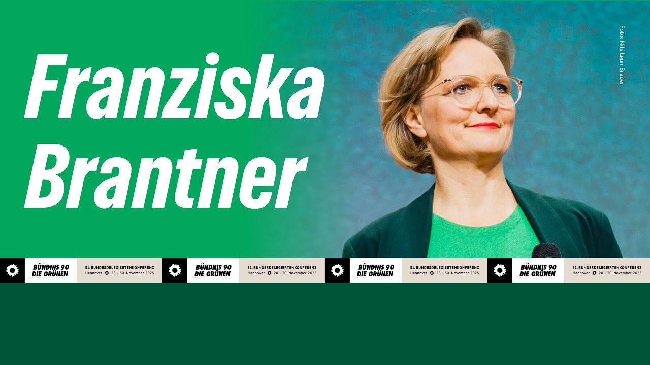 Franziska Brantner zu Frieden und Freiheit | 51. BDK in Hannover