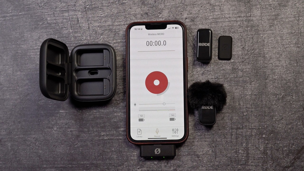 Rode Wireless Micro 🤳 Einfacher gehts nicht!