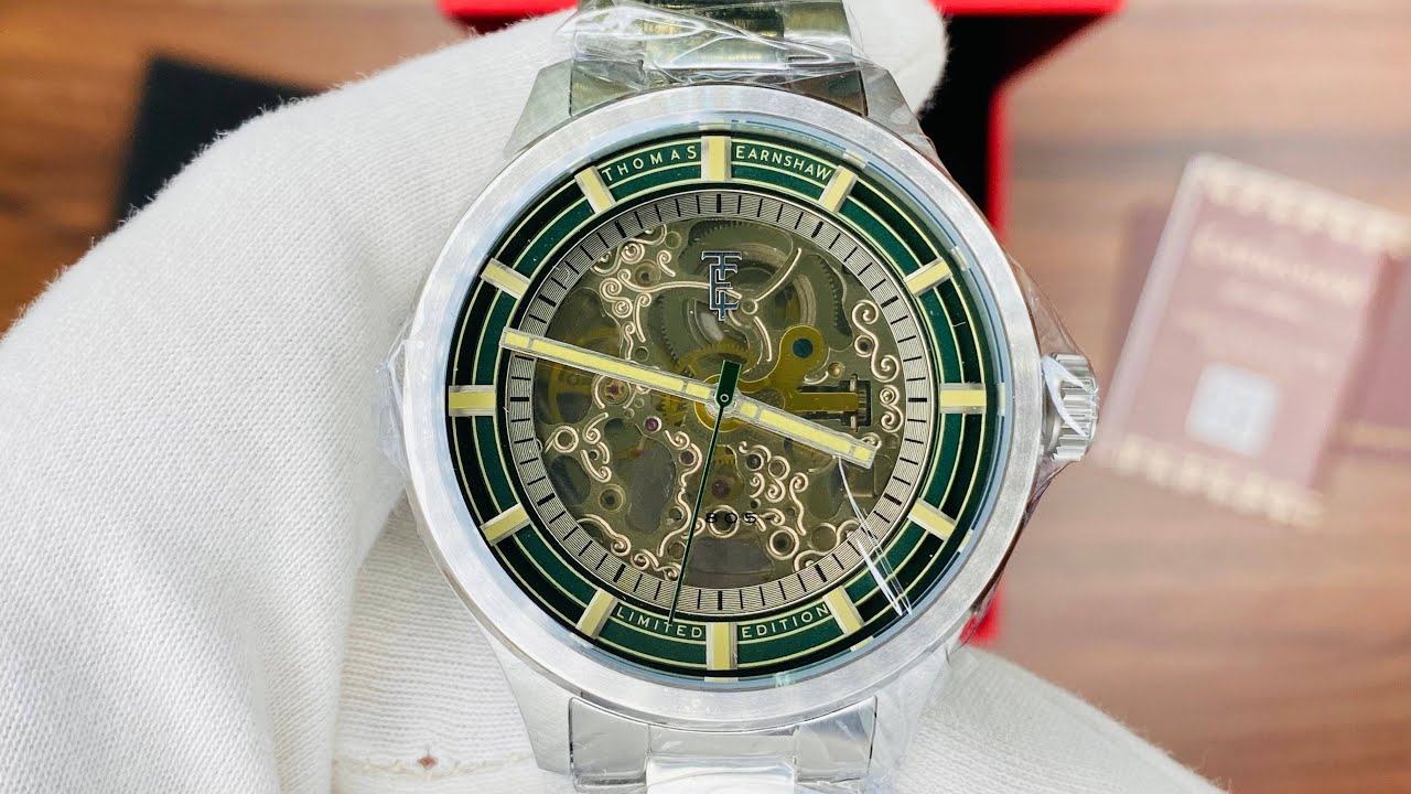 Xship.vn: Thomas Earnshaw Men ES-8257-33 Scott 43mm Automatic Watch