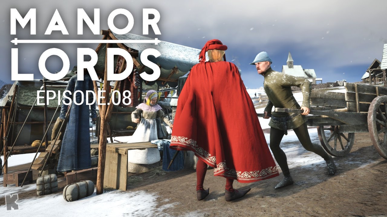 Chausses, vêtements et jacques ! | Manor Lords gameplay fr ép.08