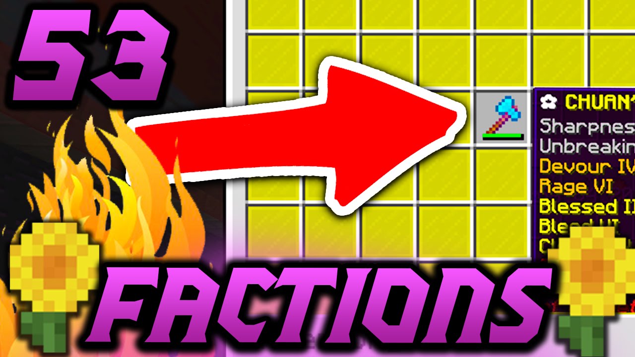 BEST GOD AXE NAME EVER?! Minecraft COSMIC Faction Episode 53