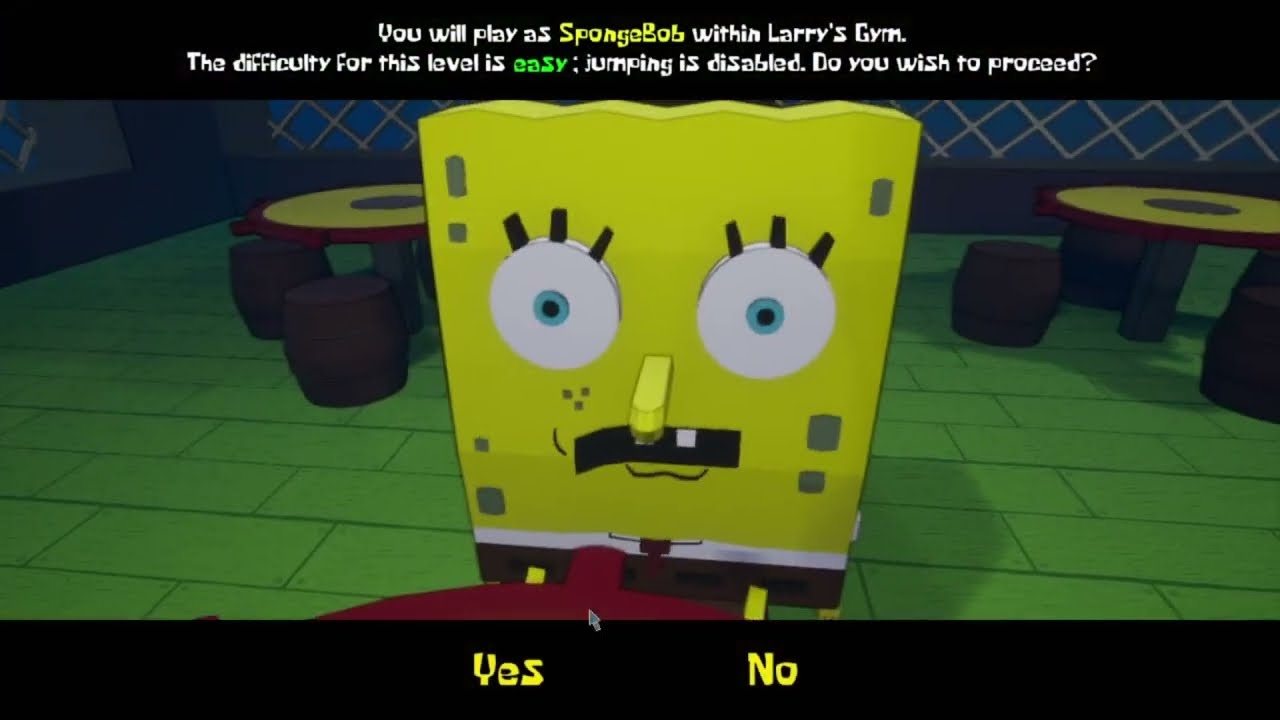 Around the Clock at Bikini Bottom (Full Game) #13 Larry's Gym S Rank