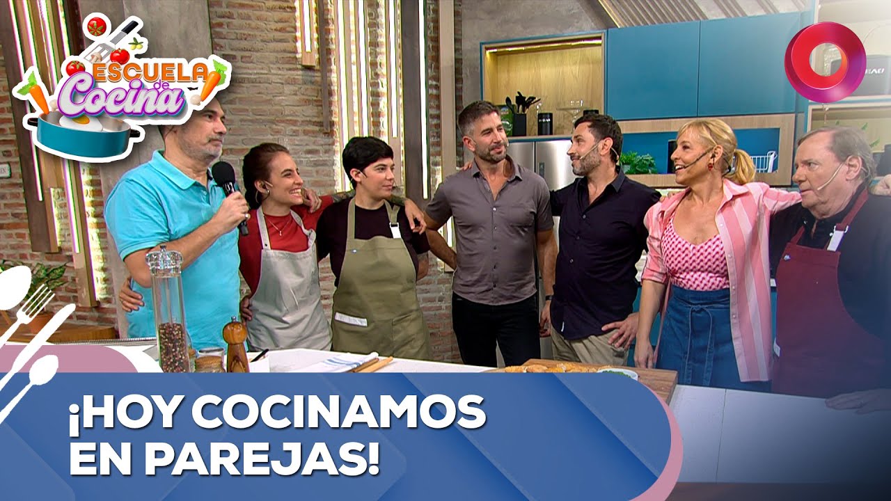 ¡Hoy cocinamos en parejas! | #EscuelaDeCocina Completo - 22/04 - El Nueve