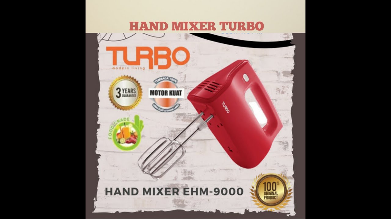 REVIEW MIXER hand TURBO EHM 9000