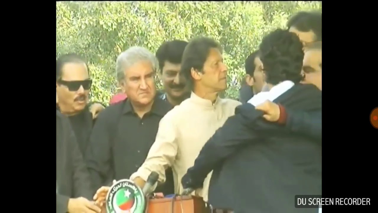 Imran Khan on angry mood