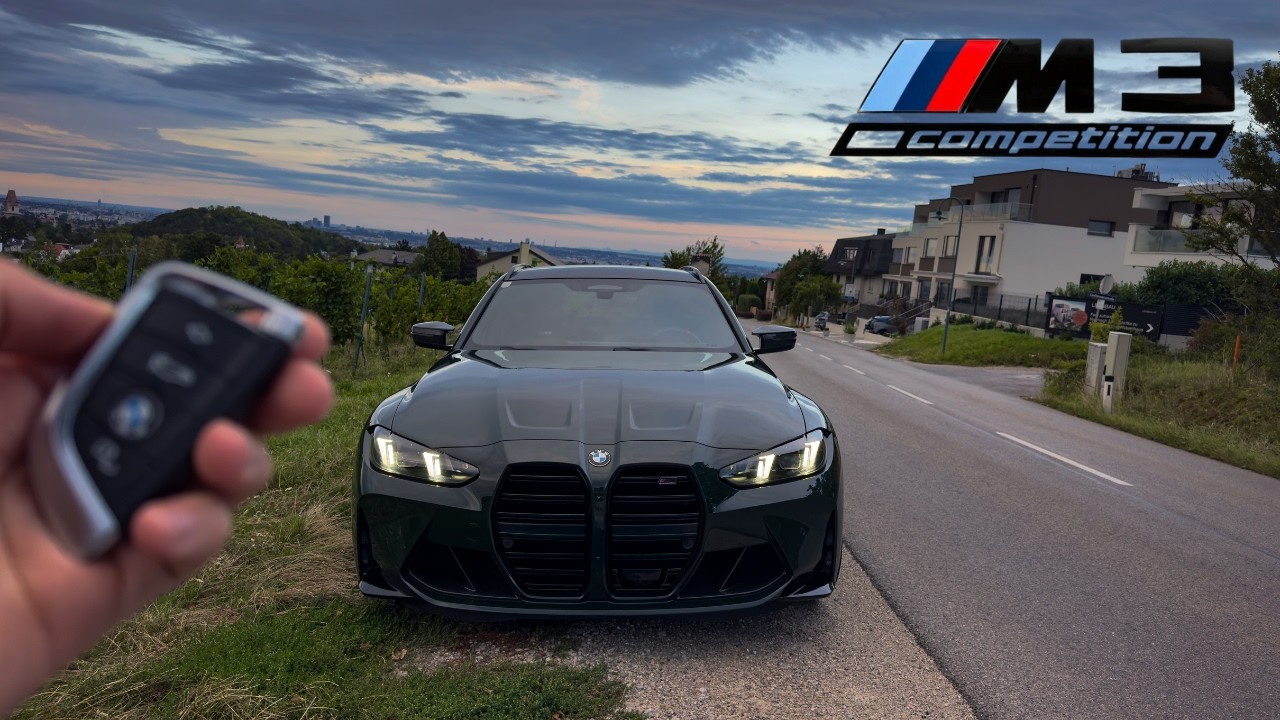 POV: Sunset Drive 2025 BMW M3 Touring | Drive Vibes