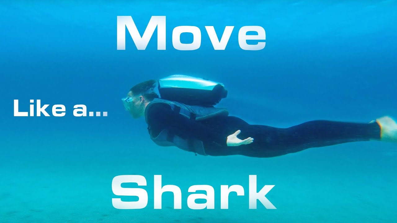 Underwater JETPACK moves you like a SHARK --- CudaJet Extended Cut
