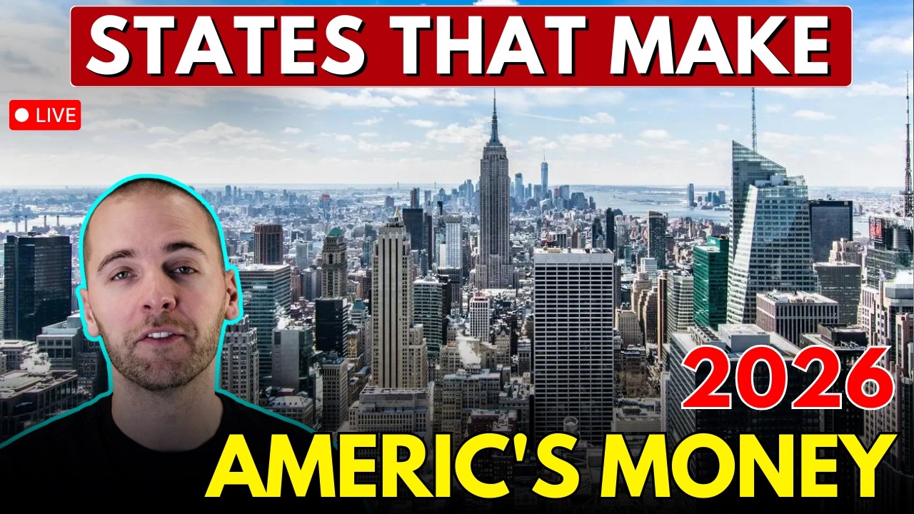 The RICHEST 10 States That REALLY Make America Money