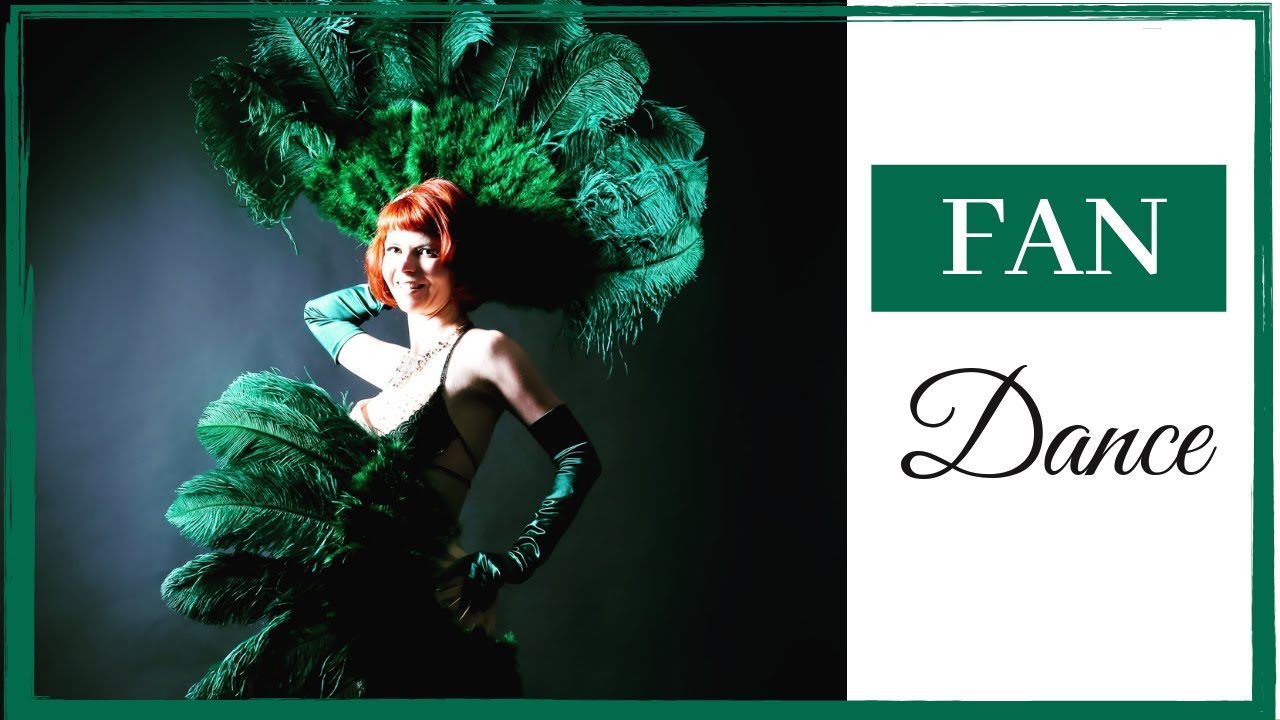 How to FAN DANCE - 1 Move 5 Variations -  Burlesque Feather Fan Dance for beginners - Tutorial