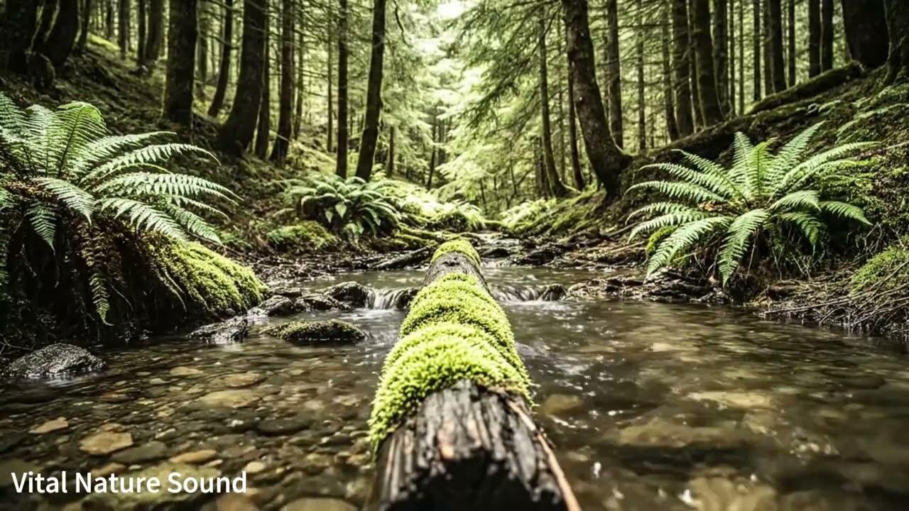 Gentle Brook Soothing Nature Sounds for Sleep, Insomnia & Stress Relief 🌿Vital Nature Sound