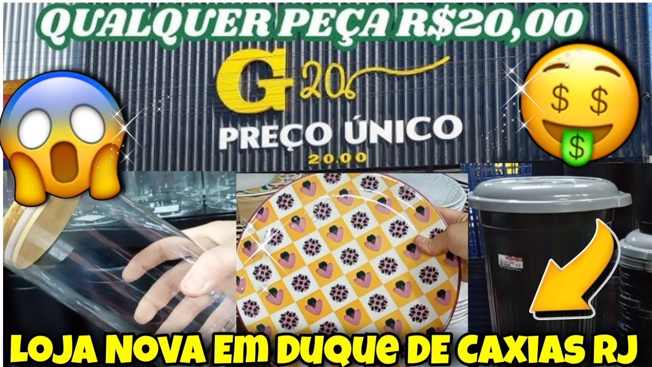 ✅ACHADINHOS NA LOJA NOVA G20 TUDO POR R$:20,00 REAIS 😱DUQUE DE CAXIAS RJ 🥰😘#achadinhos #achados