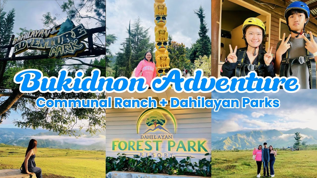 Bukidnon Adventure | Communal Ranch + Dahilayan Parks