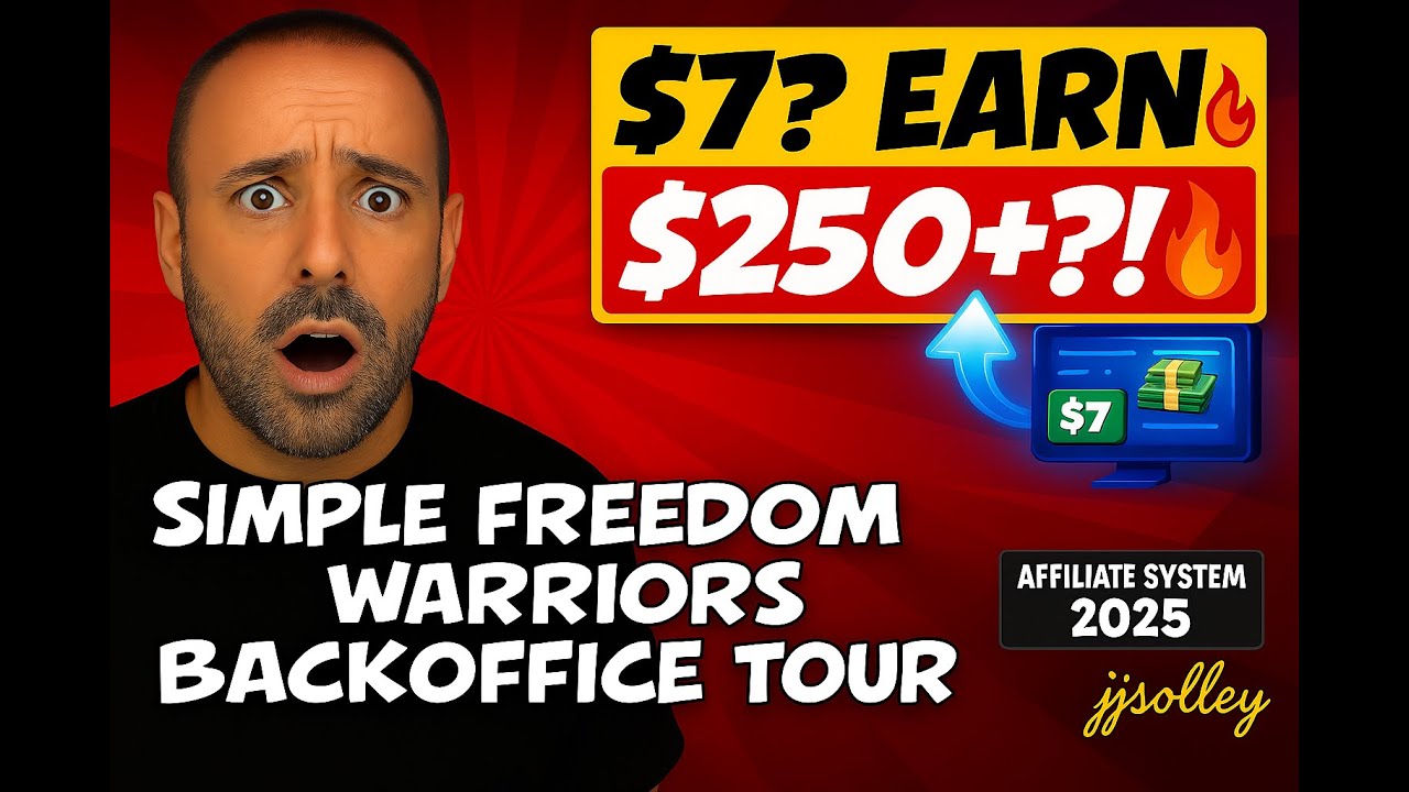 Simple Freedom Warriors Backoffice Tour-Can You Really Earn Big With This Simple System?