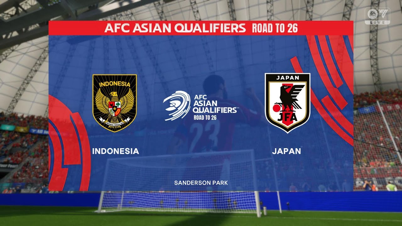 FC25 FIFA World Cup Asian Qualifiers Indonesia vs Japan