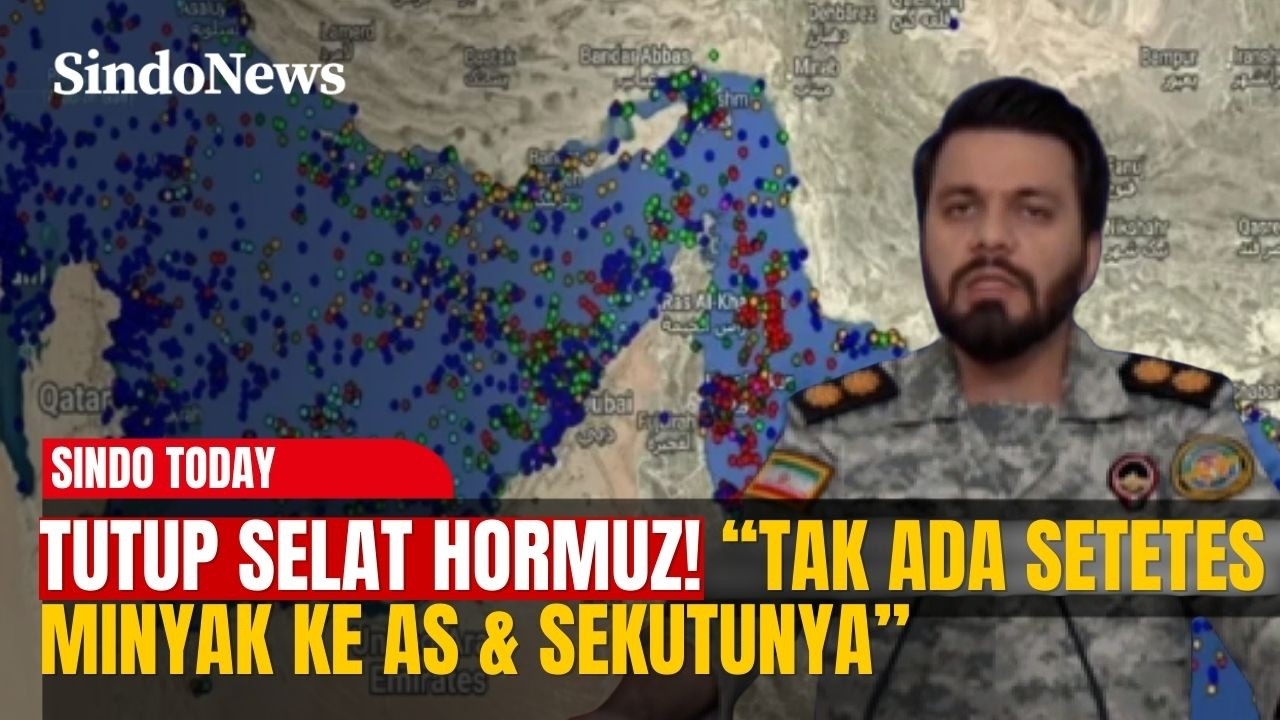 Iran Tutup Selat Hormuz! “Tak Ada Setetes Minyak ke AS & Sekutunya” | Sindo Today | 12/03