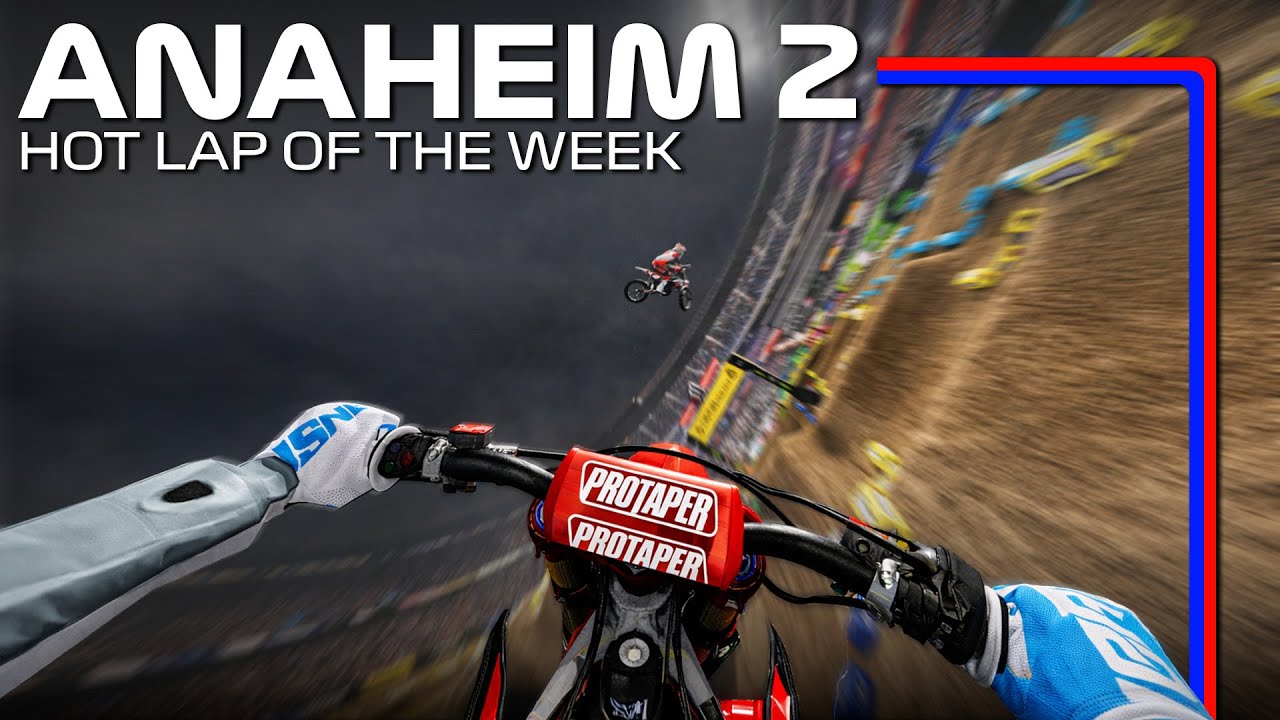The Fastest MX Simulator SX Racing Lap Ever? - Anaheim 2 - Payson Johnson (59.9)