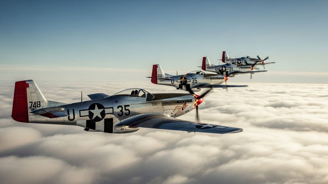 Niemcy śmiali się z samotnych bombowców, dopóki P-51 nie odprowadziły ich do Berlina