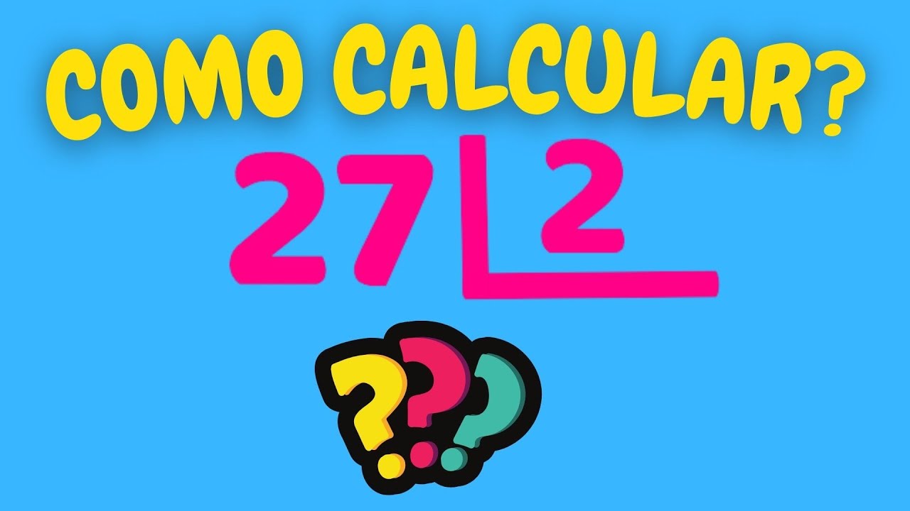 COMO CALCULAR 27 DIVIDIDOS POR 2?| Dividir 27 por 2