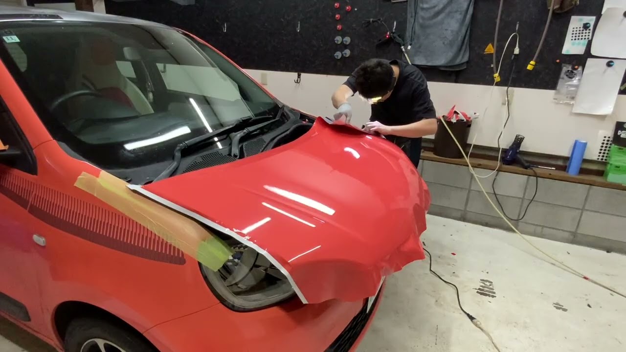 プロテクションラミネート加工したシートを貼ってみた！
