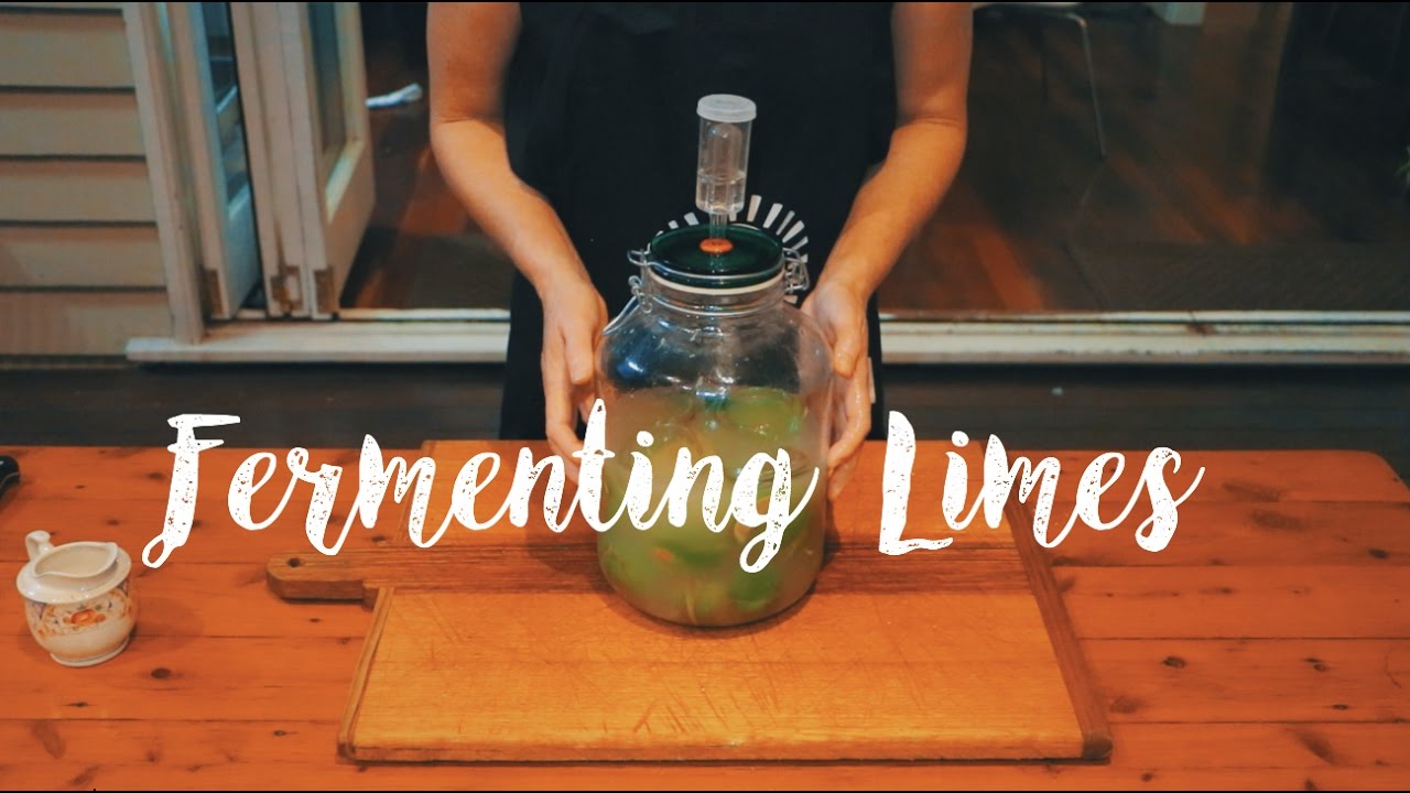 How To Ferment Limes
