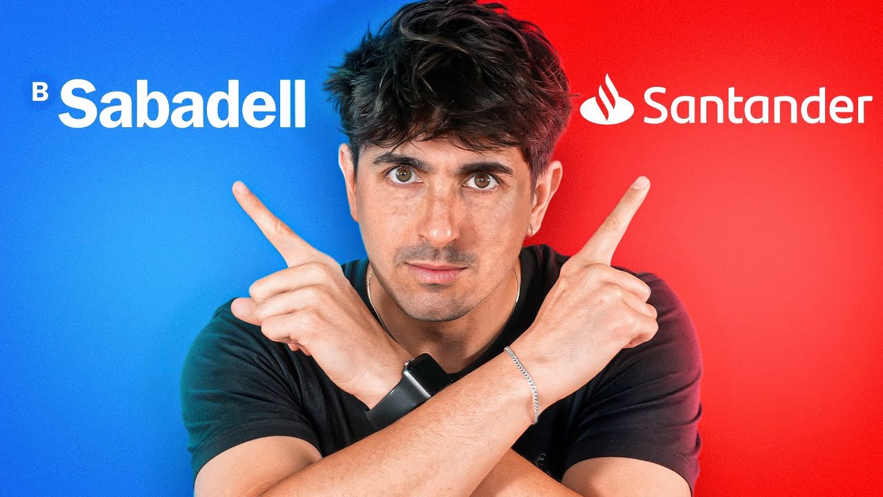 Sabadell vs Santander: &iquest;Cu&aacute;l es LA MEJOR cuenta online en 2026? 💥 Comparativa REAL y HONESTA